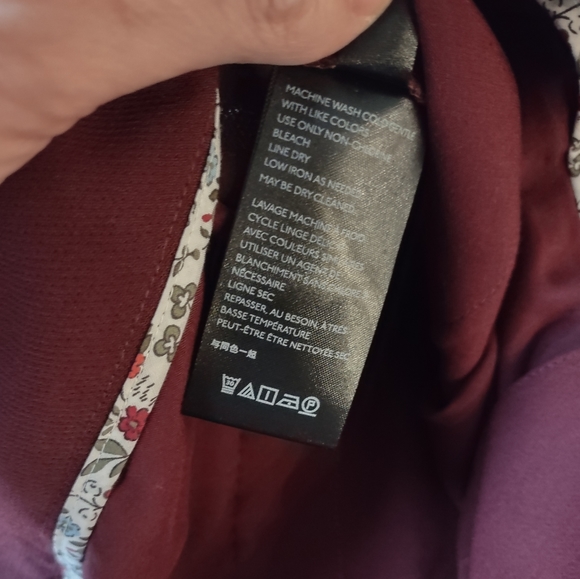 Anthropologie Sasha Button Fly Tapered Trouser Pants - Picture 7 of 14